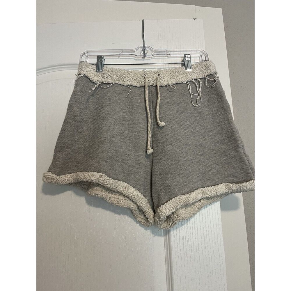 Donni Gray Distressed Sweatshorts Size Medium